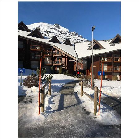 Bel Appartement En Residence Les Contamines-Montjoie Exteriör bild