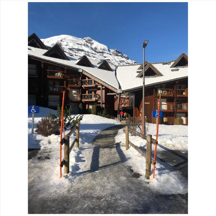 Bel Appartement En Residence Les Contamines-Montjoie Exteriör bild