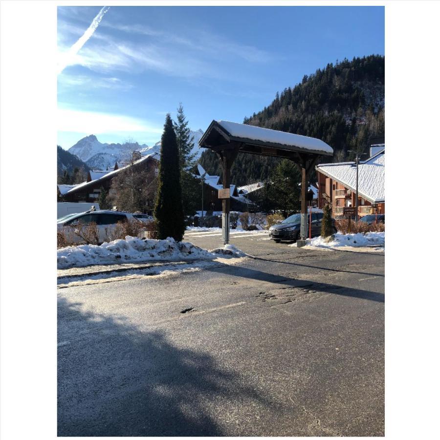 Bel Appartement En Residence Les Contamines-Montjoie Exteriör bild