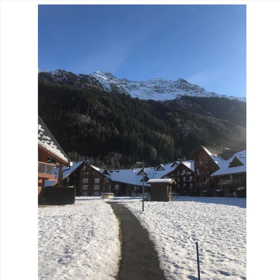 Bel Appartement En Residence Les Contamines-Montjoie Exteriör bild
